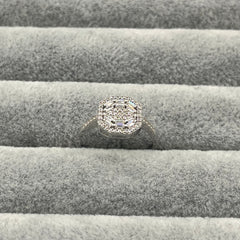 585 Eclipta Baget Ring aus Gelbgold 14K – Detailaufnahme