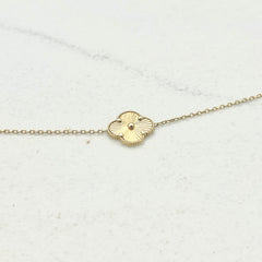 585 Flora Armband aus Gelbgold 14K – vollständige Ansicht am Handgelenk