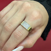 585 Luxaro Ring aus 14 Karat Gold mit Zirkonia – eleganter Damenring im Su Yolu Design