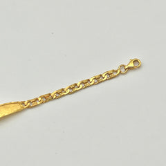 Feines Kinderarmband aus 22 Karat Gold mit sicherem Verschluss