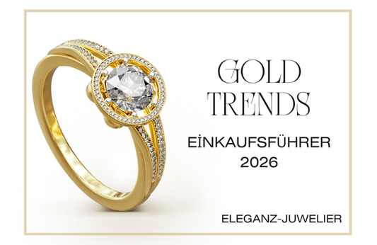 Entdecken Sie 2026er Gold- & Weißgold-Trends, Pflegetipps und smarte Kaufberatung. Eleganz-Juwelier Regensburg