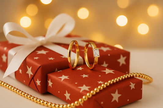 Goldringe und Armband als Weihnachtsgeschenk von Eleganz-Juwelier