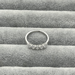 585 Damla Viva Ring aus Gelbgold 14K – glänzende Oberfläche Ansicht