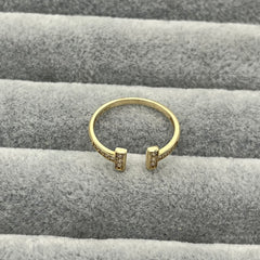 585 Tora Ring aus Gelbgold 14K – vollständige Ansicht