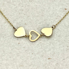 585 Trilove Armband aus Gelbgold 14K – vollständige Ansicht