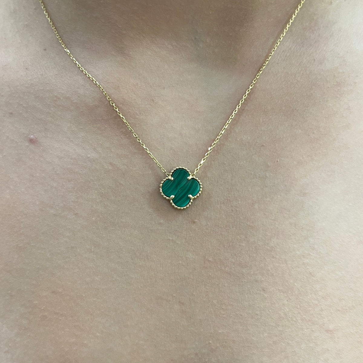 585 GoldenClover Kette