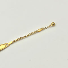 Kinderarmband aus 22 Karat Gold mit sicherem Verschluss und Verlängerung