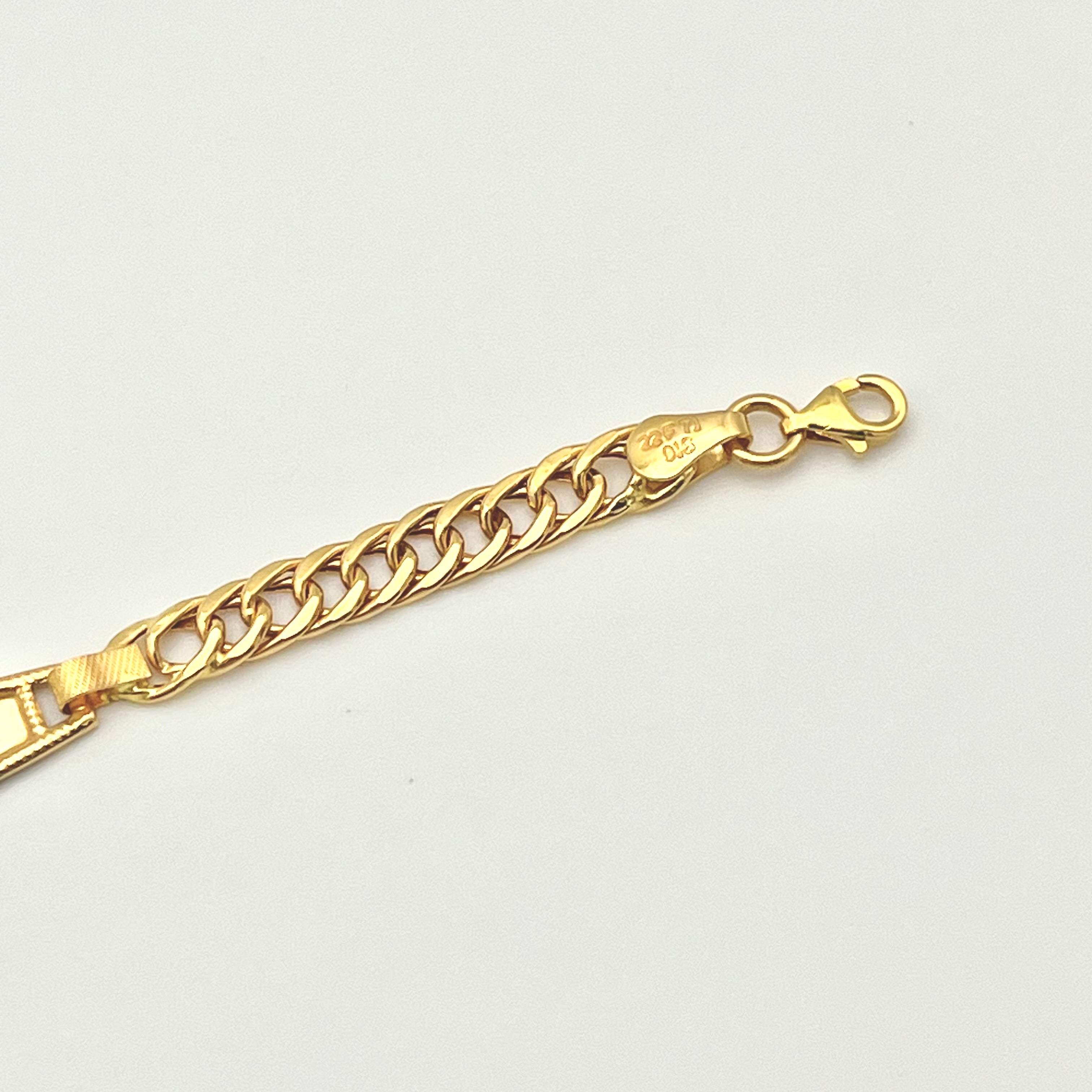 Kinderarmband aus 22 Karat Gold mit sicherem Verschluss